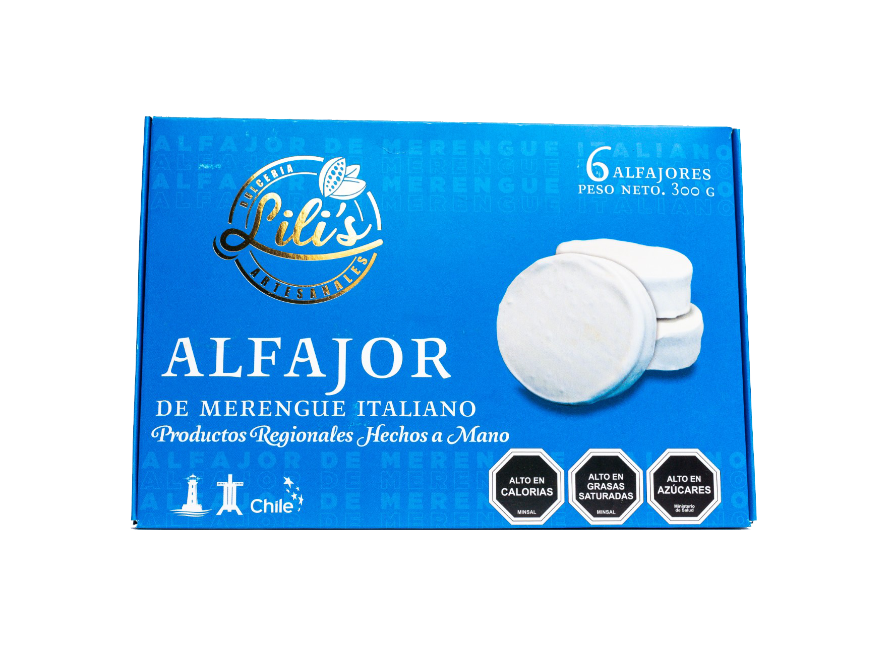 Caja de Alfajores 6un