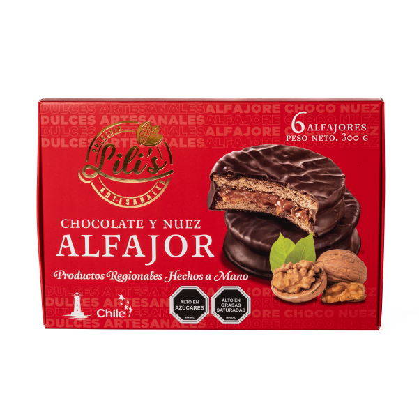 Caja de Alfajores 6un
